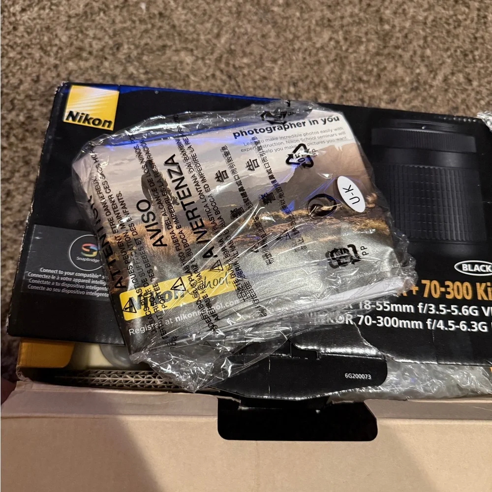 Nikon Black DSLR Camera